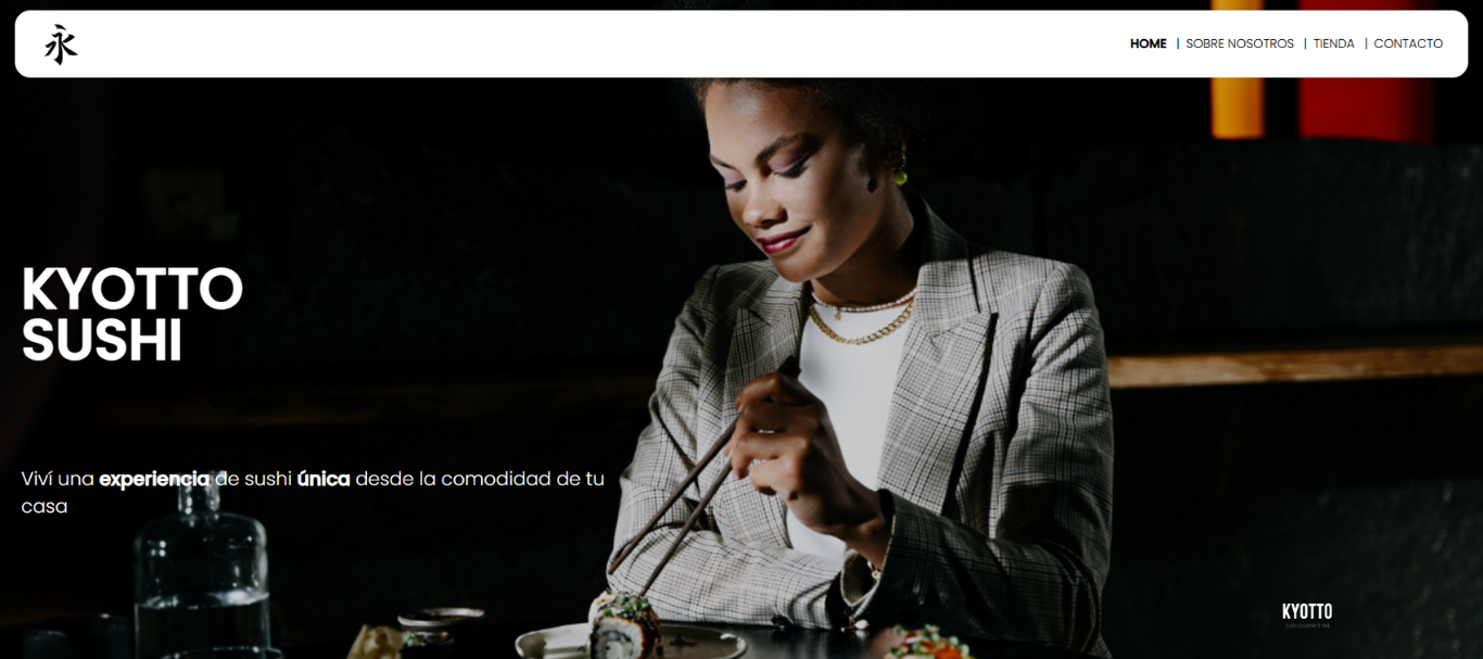 Kyotto Sushi Ecommerce